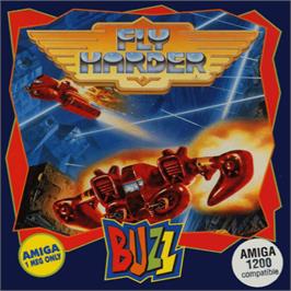 Box cover for Fly Harder on the Commodore Amiga.