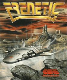Box cover for Frenetic on the Commodore Amiga.