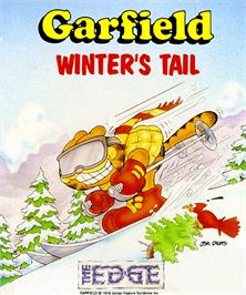 Box cover for Garfield: Winter's Tail on the Commodore Amiga.