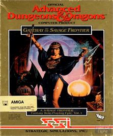 Box cover for Gateway to the Savage Frontier on the Commodore Amiga.