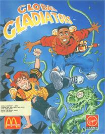 Box cover for Global Gladiators on the Commodore Amiga.