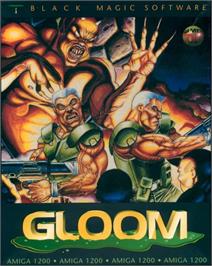 Box cover for Gloom on the Commodore Amiga.