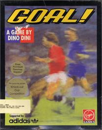 Box cover for Goal on the Commodore Amiga.