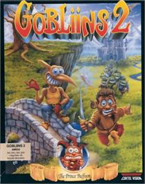 Box cover for Gobliins 2: The Prince Buffoon on the Commodore Amiga.