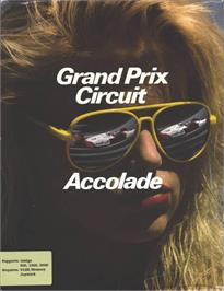 Box cover for Grand Prix Circuit on the Commodore Amiga.