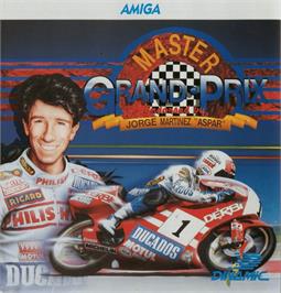 Box cover for Grand Prix Master on the Commodore Amiga.