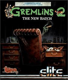 Box cover for Gremlins 2: The New Batch on the Commodore Amiga.