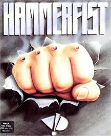 Box cover for Hammerfist on the Commodore Amiga.