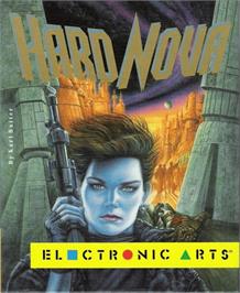 Box cover for Hard Nova on the Commodore Amiga.