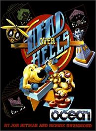 Box cover for Head Over Heels on the Commodore Amiga.