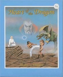 Box cover for Heart of the Dragon on the Commodore Amiga.