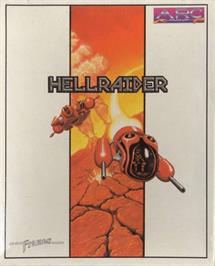 Box cover for Hellraider on the Commodore Amiga.