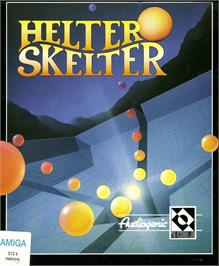 Box cover for Helter Skelter on the Commodore Amiga.