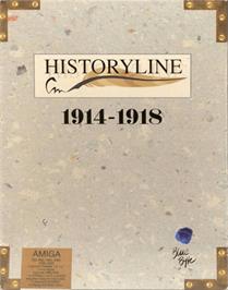 Box cover for Historyline: 1914 - 1918 on the Commodore Amiga.