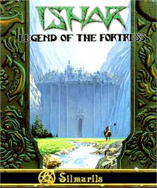 Box cover for Ishar: Legend of the Fortress on the Commodore Amiga.
