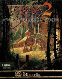 Box cover for Ishar 2: Messengers of Doom on the Commodore Amiga.