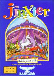 Box cover for Jinxter on the Commodore Amiga.