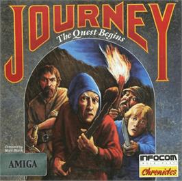 Box cover for Journey: The Quest Begins on the Commodore Amiga.