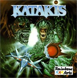Box cover for Katakis on the Commodore Amiga.