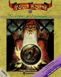 Box cover for King's Quest III: To Heir is Human on the Commodore Amiga.