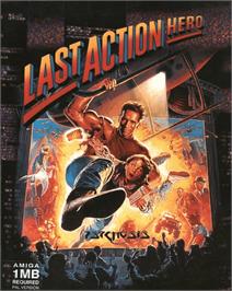 Box cover for Last Action Hero on the Commodore Amiga.