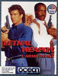 Box cover for Lethal Weapon on the Commodore Amiga.