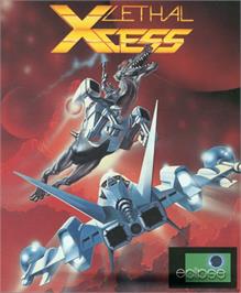 Box cover for Lethal Xcess: Wings of Death 2 on the Commodore Amiga.