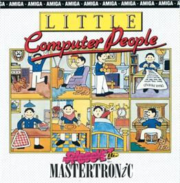 Box cover for Little Computer People on the Commodore Amiga.