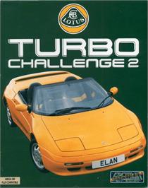Box cover for Lotus Turbo Challenge 2 on the Commodore Amiga.