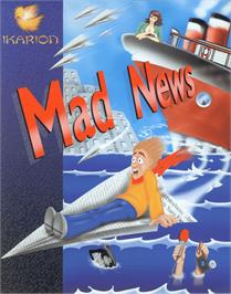 Box cover for Mad News on the Commodore Amiga.