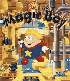 Box cover for Magic Boy on the Commodore Amiga.