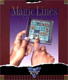 Box cover for Magic Lines on the Commodore Amiga.