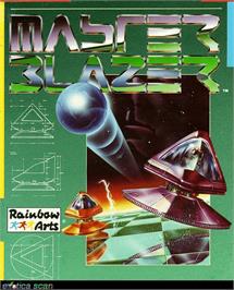 Box cover for Master Blazer on the Commodore Amiga.