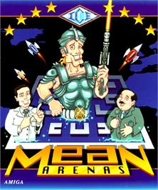 Box cover for Mean Arenas on the Commodore Amiga.