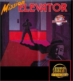 Box cover for Mission Elevator on the Commodore Amiga.