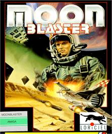 Box cover for Moon Blaster on the Commodore Amiga.