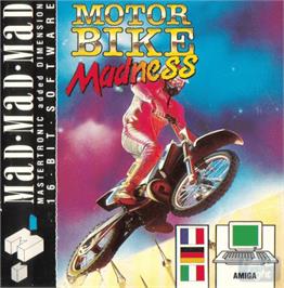 Box cover for Motorbike Madness on the Commodore Amiga.