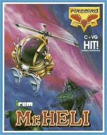 Box cover for Mr. Heli on the Commodore Amiga.