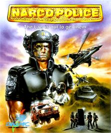 Box cover for Narco Police on the Commodore Amiga.
