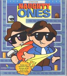 Box cover for Naughty Ones on the Commodore Amiga.