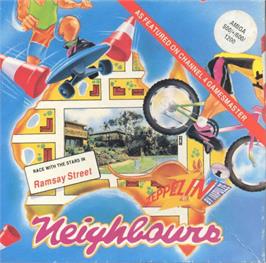 Box cover for Neighbours on the Commodore Amiga.