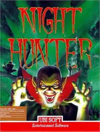 Box cover for Night Hunter on the Commodore Amiga.