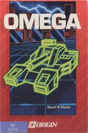 Box cover for Omega on the Commodore Amiga.