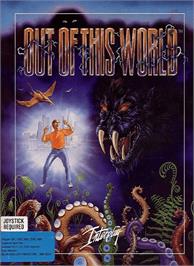 Box cover for Out of This World on the Commodore Amiga.