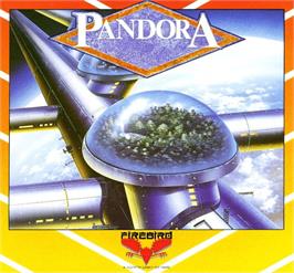 Box cover for Pandora on the Commodore Amiga.