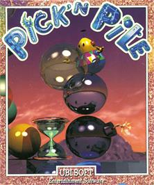 Box cover for Pick 'n' Pile on the Commodore Amiga.