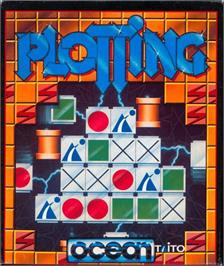 Box cover for Plotting on the Commodore Amiga.