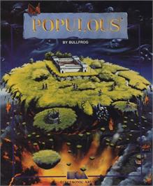 Box cover for Populous: The Final Frontier on the Commodore Amiga.