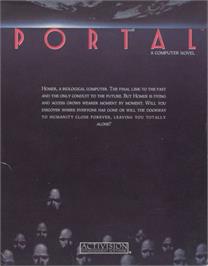 Box cover for Portal on the Commodore Amiga.
