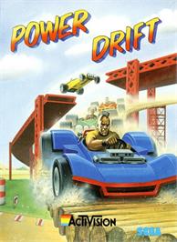Box cover for Power Drift on the Commodore Amiga.